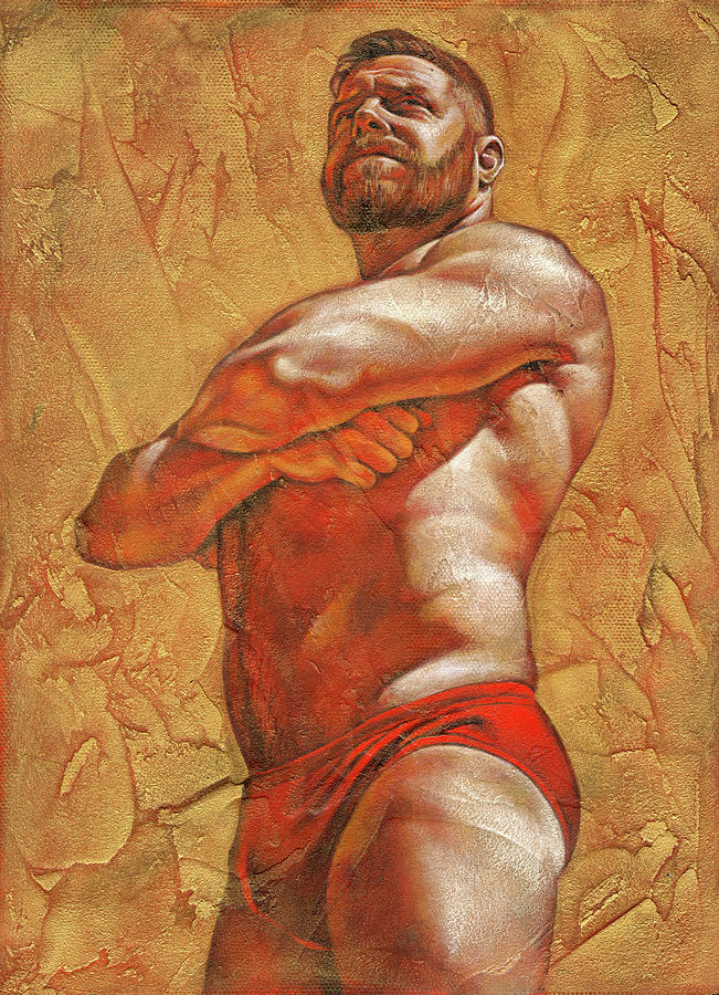 Nude Painting - Sunny by Chris Lopez