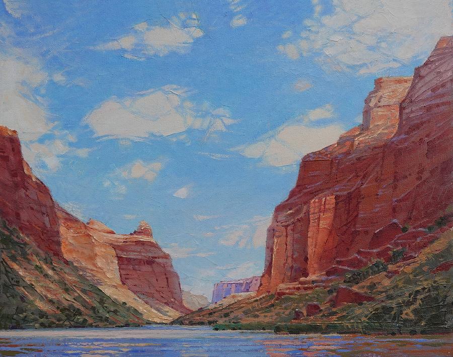 Sunny Day by the Colorado River Painting by Vladimir Derkach | Fine Art ...