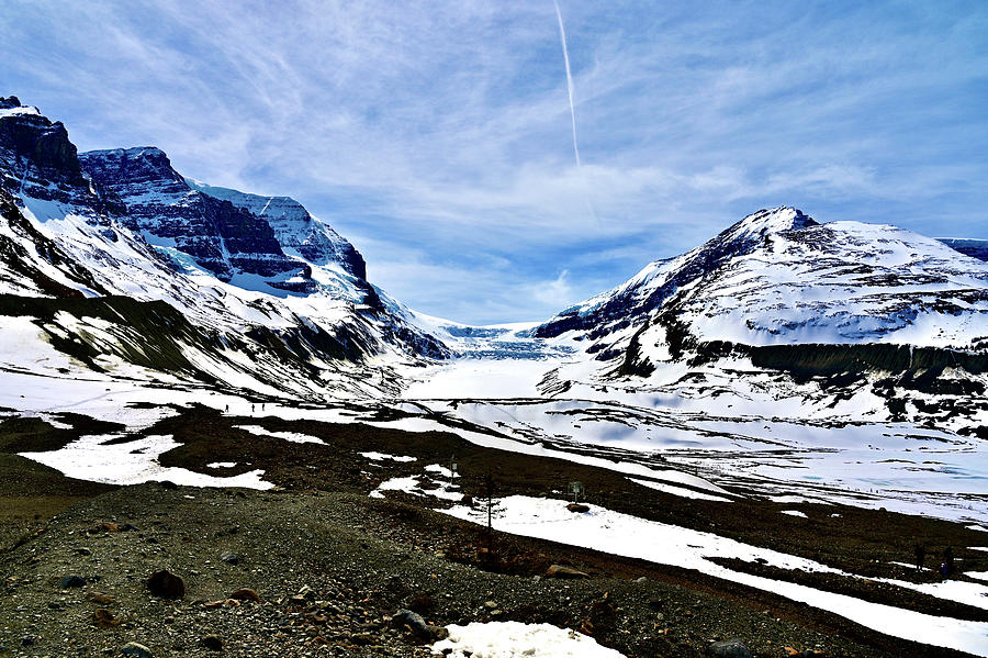 Sunny Day on the Columbia Icefields. Photograph by Brian Sereda