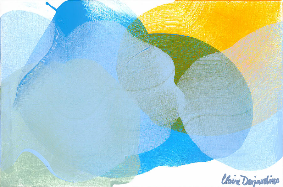 Sunny Days 01 Painting by Claire Desjardins