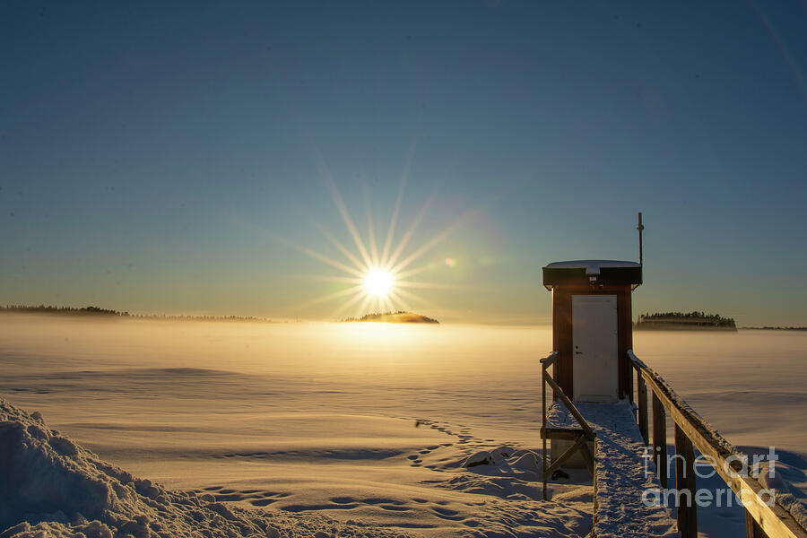 Sunset Photograph - Sunny February 2024_1 by Torfinn Johannessen
