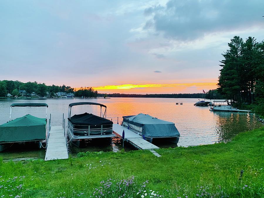 Sunny Lake Photograph by Brendan DeWitt - Fine Art America