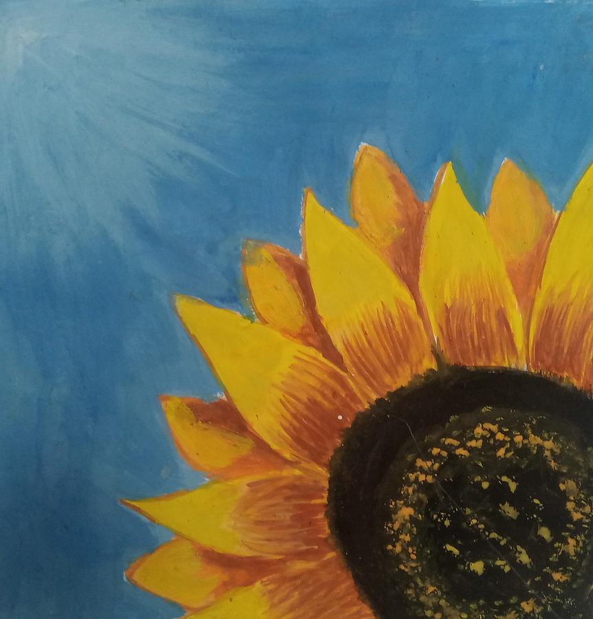 Sunny Love Painting by Jayanthi Lakshminathan | Pixels