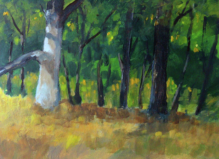 Sunny Place Painting by Nancy Merkle