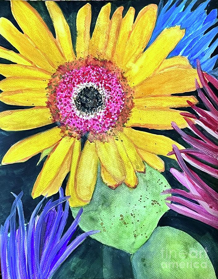Sunny Side Up Painting by Sherry Harradence