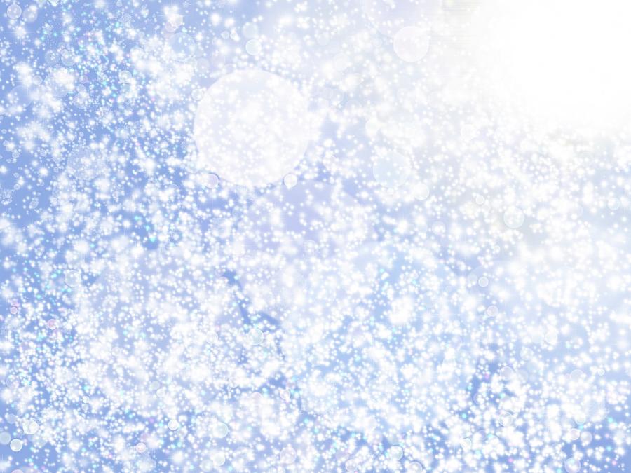 Sunny Snow Shower Digital Art by Eileen Backman