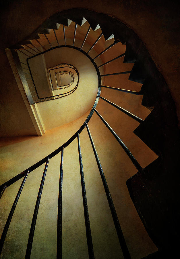 Sunny Staircase Photograph by Jaroslaw Blaminsky