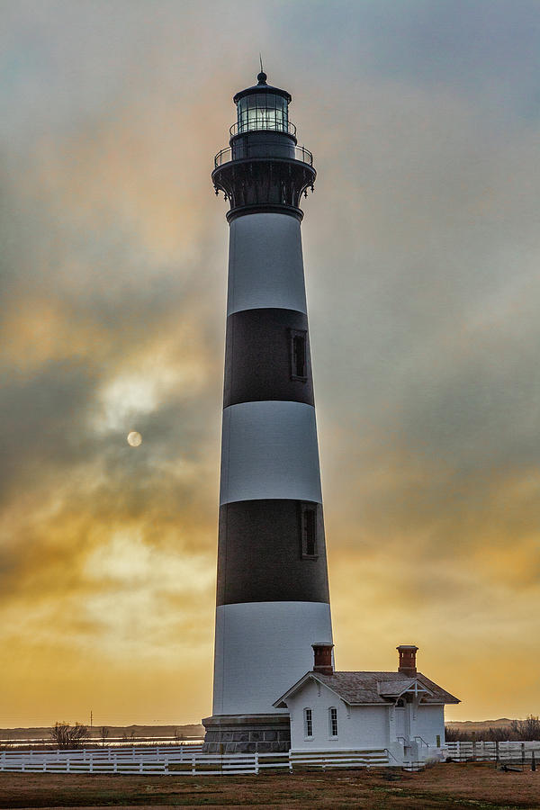 Sunny Stormy Lighthouse Sunrise Photograph by Dan Carmichael