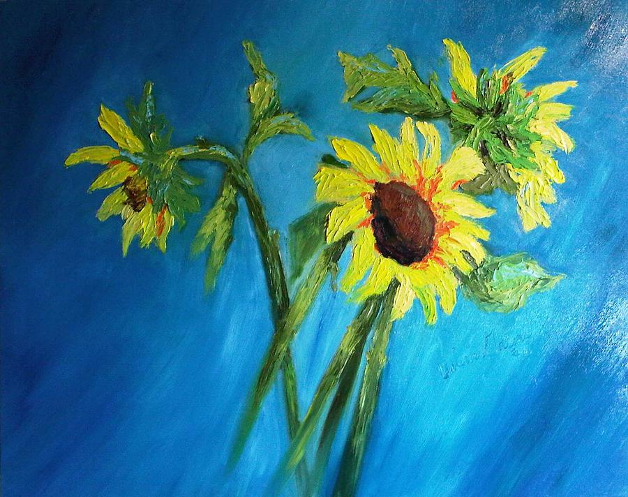 Sunny Painting by Valerie Greene