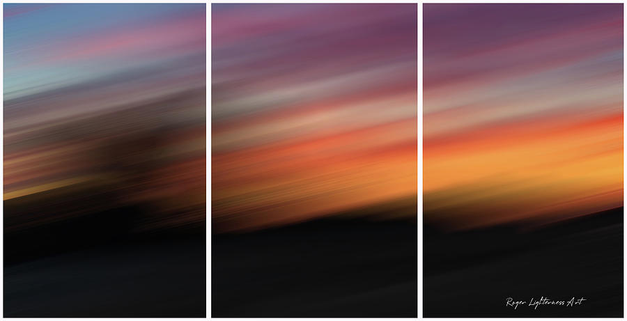 Sunrise Abstract Digital Art by Roger Lighterness