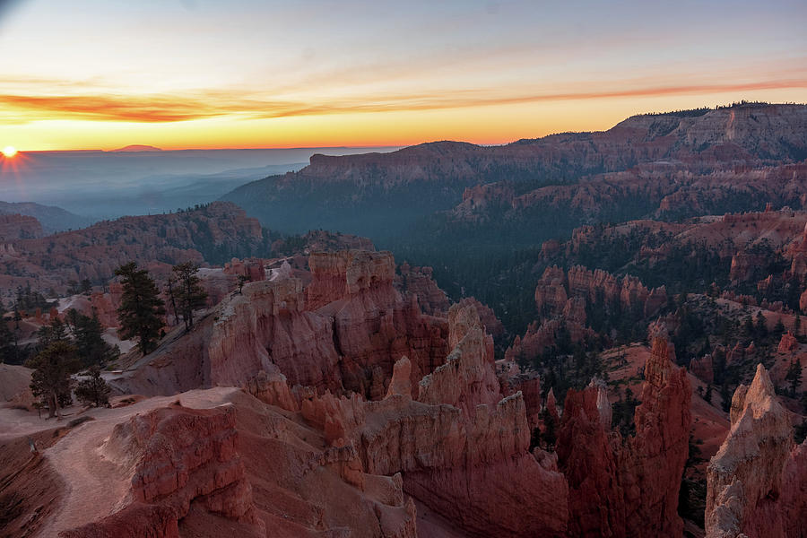Sunrise at Bryce Canyon Photograph by Nathan Wasylewski