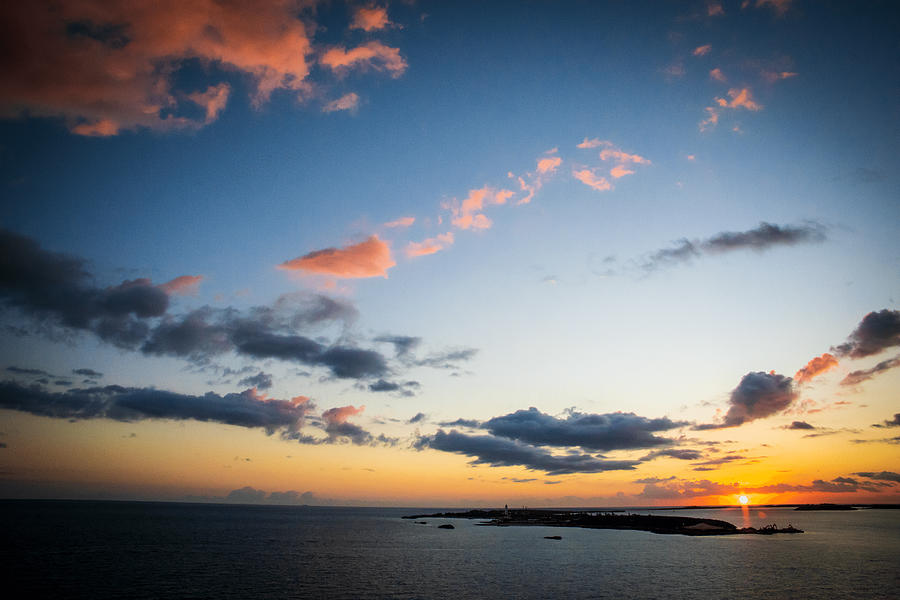 Sunrise at Coco Cay Photograph by Jonathan Babon