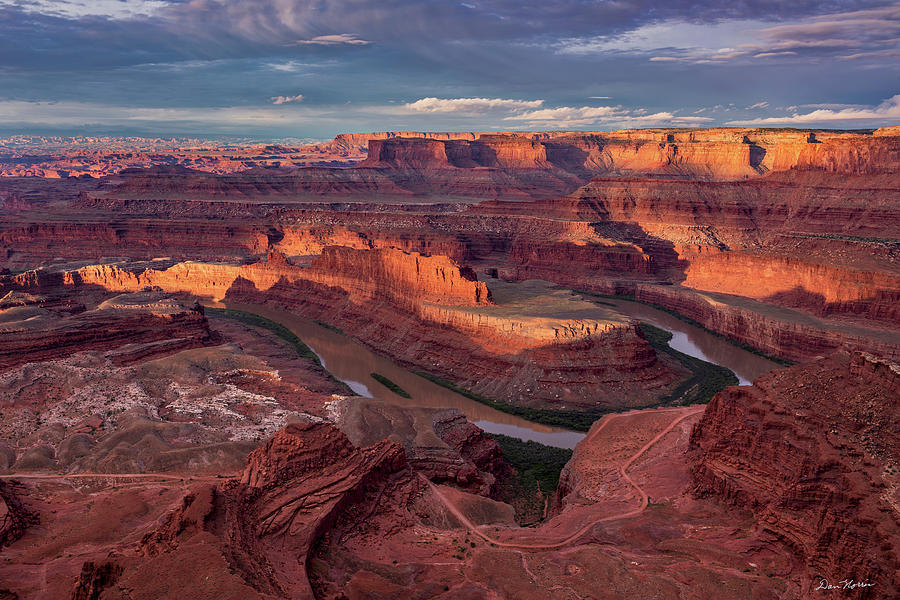 Sunrise at Dead Horse Point State Park Photograph by Dan Norris