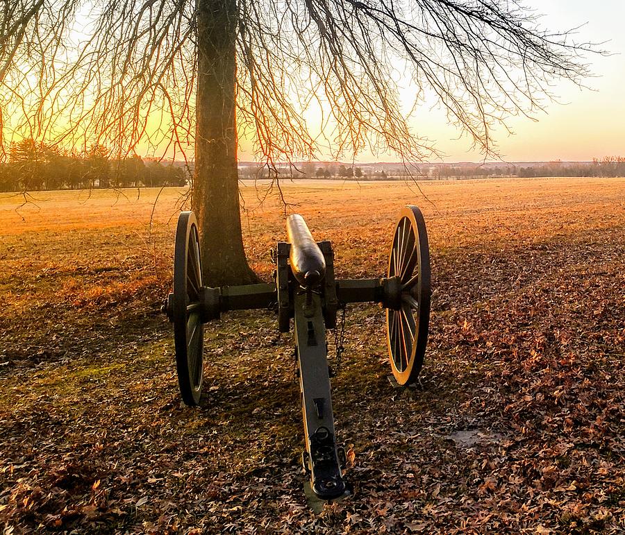 Sunrise At East Cavalry Battlefield Photograph
