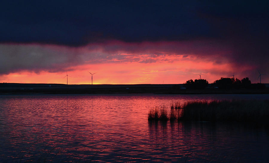Sunrise At Freezout Lake Photograph