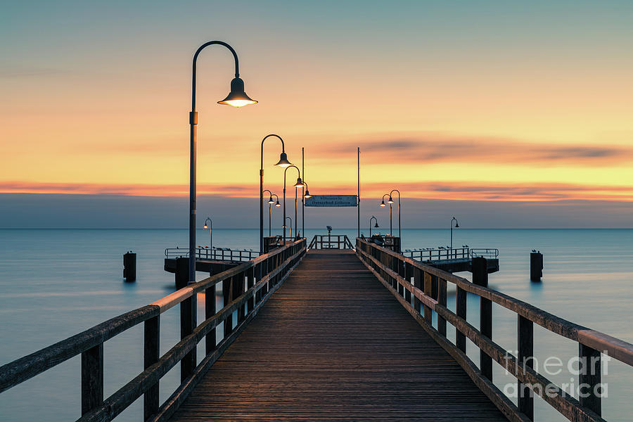 Sunrise at Gohren on Rugen Island 2 Photograph by Henk Meijer Photography