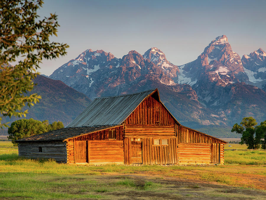 Sunrise at Mormon Row Photograph by Dave Cleaveland - Pixels