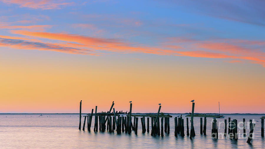 Sunrise at Provincetown, Cape Cod Photograph by Henk Meijer Photography