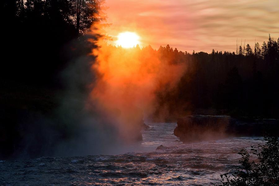 Sunrise At Sheep Falls Photograph by Michael Morse | Fine Art America