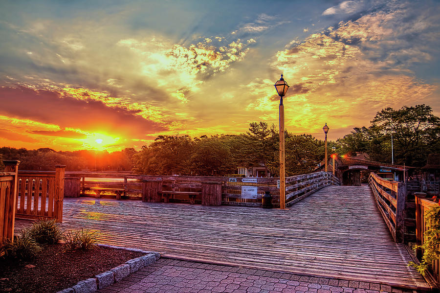 Sunrise At Smithville New Jersey Photograph