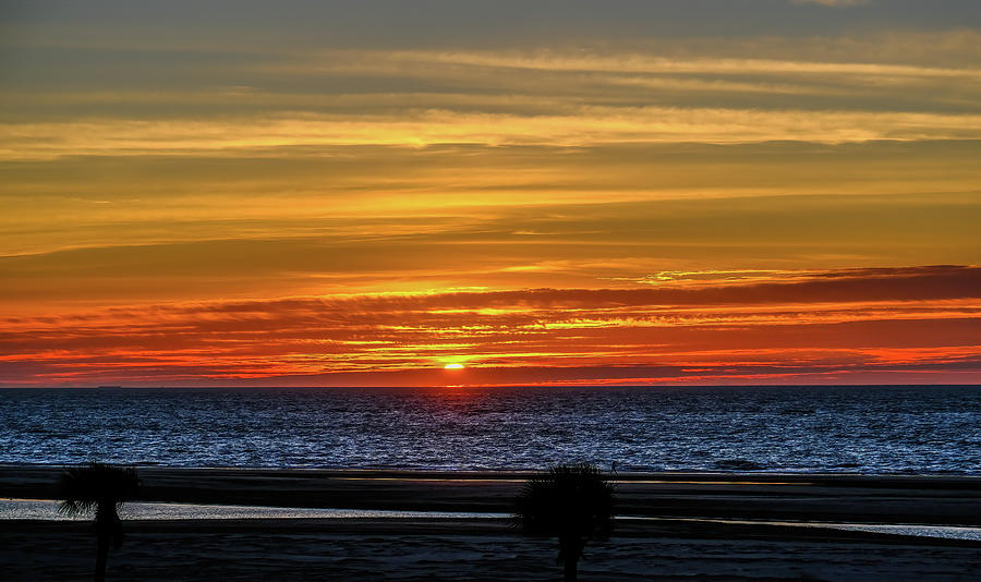 Sunrise at the Beach Photograph by Darryl Brooks