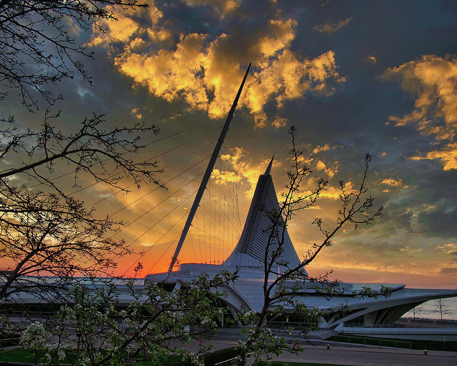 Sunrise at the Calatrava Photograph by Scott Olsen