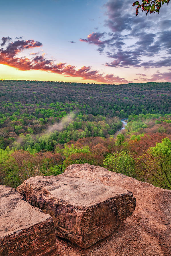 Sunrise At The Edge Of The Yellow Rock Trail Photograph by Gregory Ballos