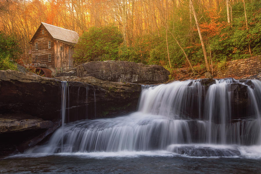 Sunrise At The Mill Photograph