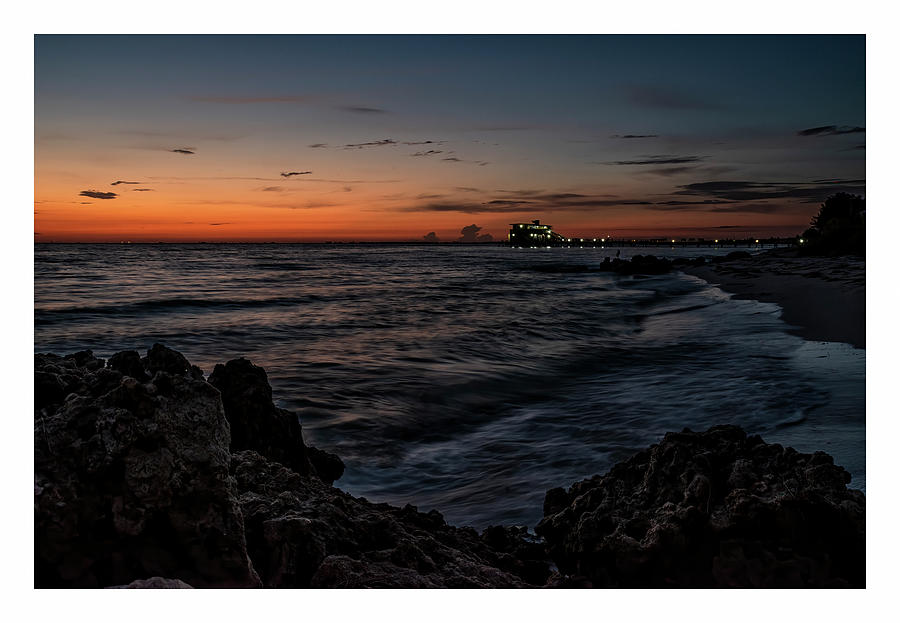 Sunrise at the Rod and Reel Pier 2 Photograph by ARTtography by David Bruce Kawchak