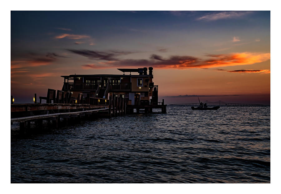 Sunrise at the Rod and Reel Pier 3 Photograph by ARTtography by David Bruce Kawchak