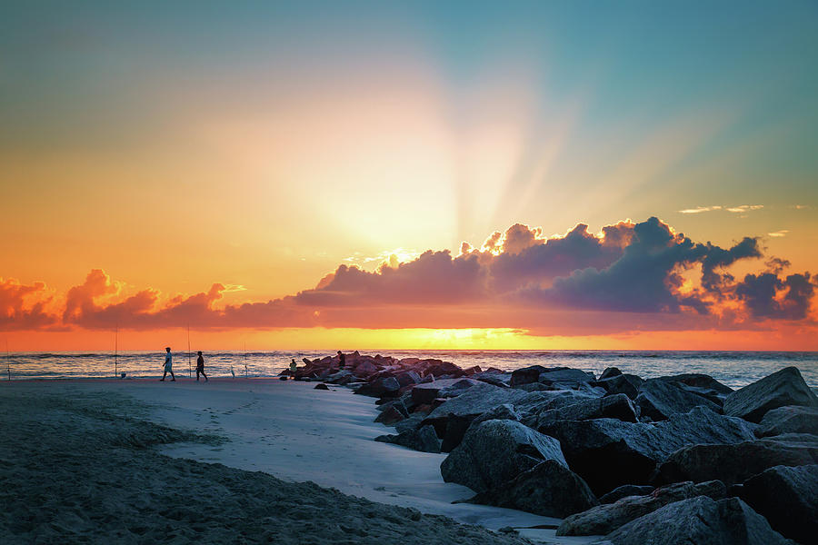 Sunrise at Vilano Beach Photograph by Bryan Williams