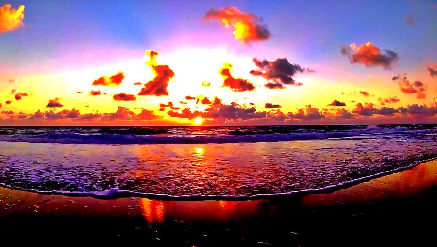 Sunrise Beach 1000 Photograph by Rip Read