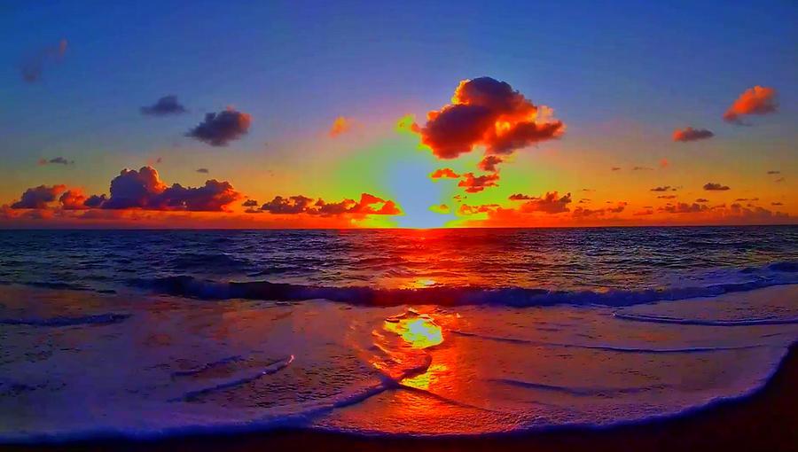 Sunrise Beach 1004 Photograph by Rip Read