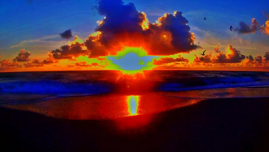 Sunrise Beach 1015 Photograph by Rip Read
