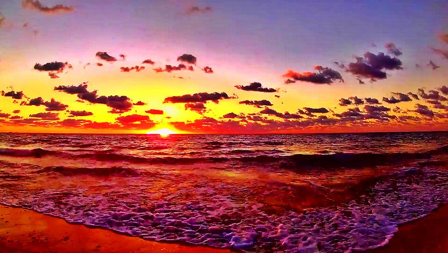 Sunrise Beach 1035 Photograph by Rip Read