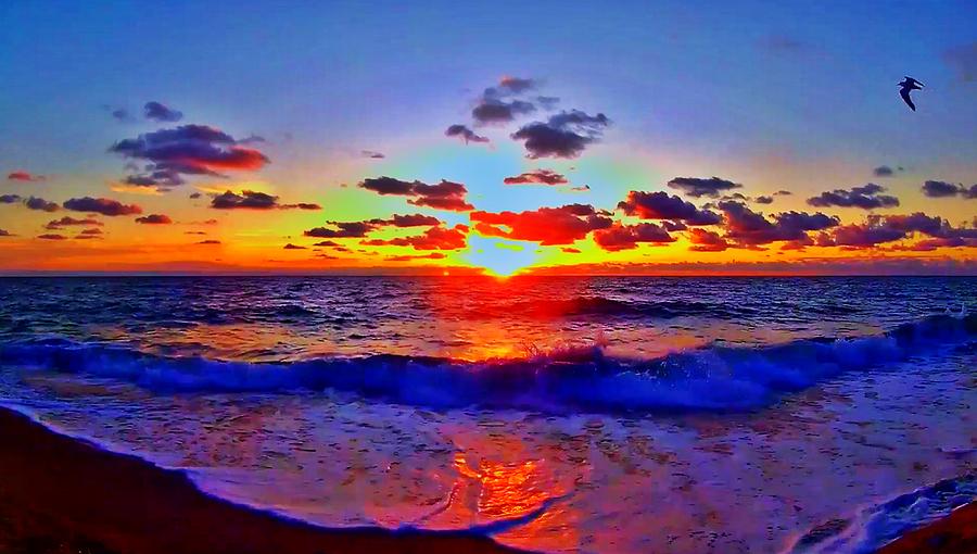 Sunrise Beach 1052 Photograph by Rip Read