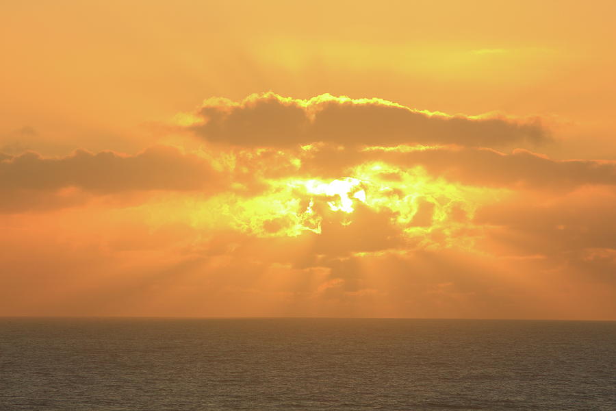 Sunrise between the clouds Photograph by Fernando Turjanski - Fine Art ...