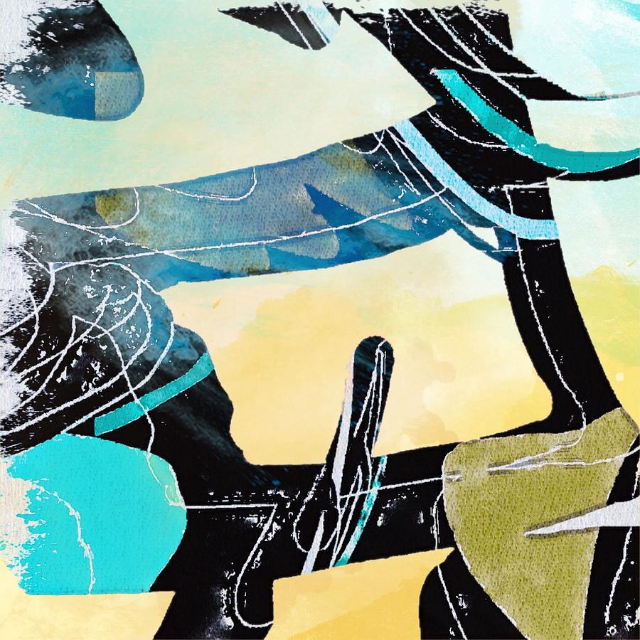 Sunrise casting a net abstract Digital Art by Silver Pixie - Fine Art ...