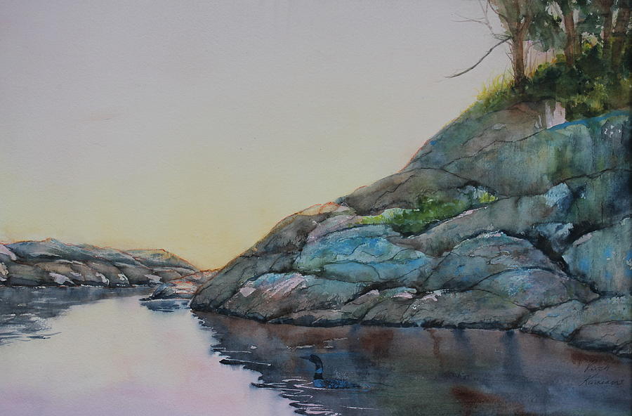 Sunrise Cove Painting by Ruth Kamenev