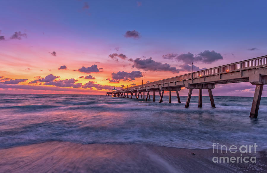 Sunrise Deerfield Colors Photograph by Chris Spencer