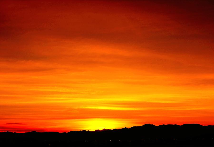 Sunrise Photograph by Dietmar Scherf