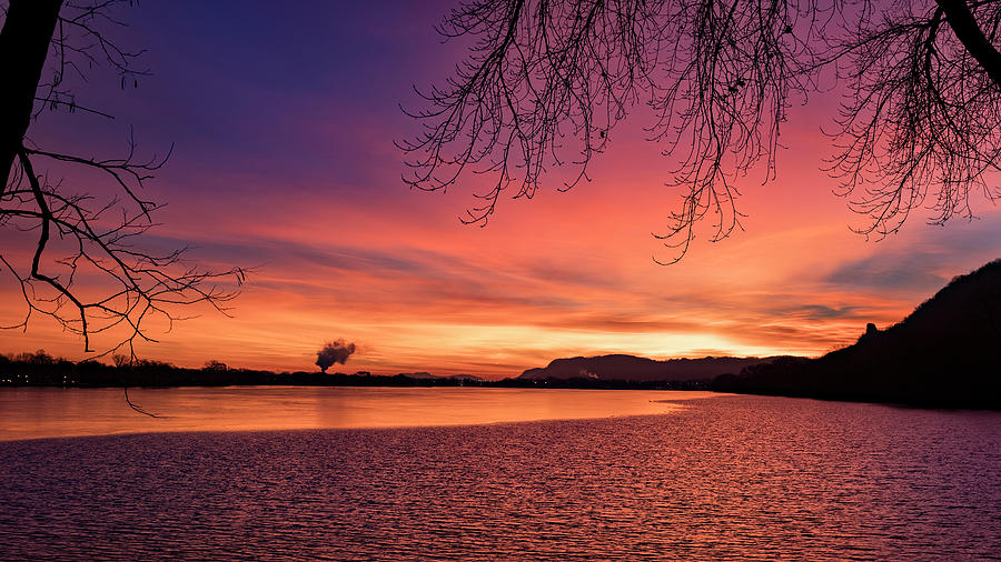Sunrise - East Lake Winona Photograph by Al  Mueller