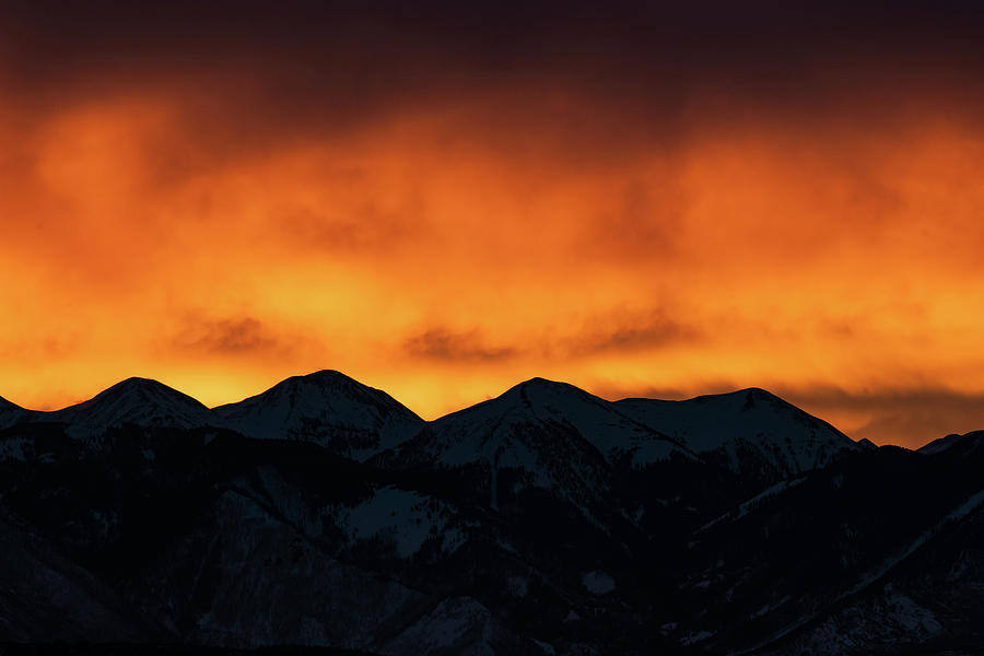Sunrise Fire Photograph by Kelly VanDellen