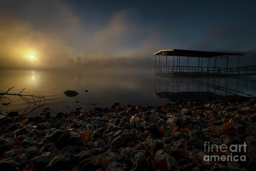 Sunrise Fog Photograph by Dennis Hedberg