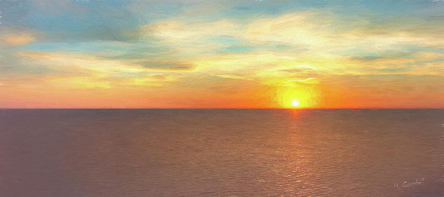 Sunrise From Across The Pond by Michael Campbell Sunrise From Across The Pond by Michael Campbell
