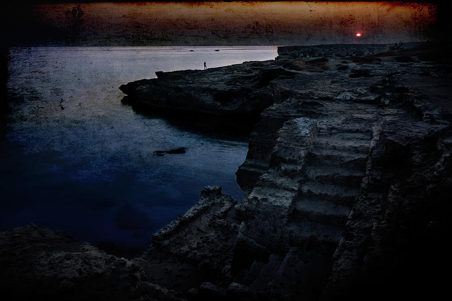 Sunrise - Grotta della Poesia Photograph by Mark Gomez