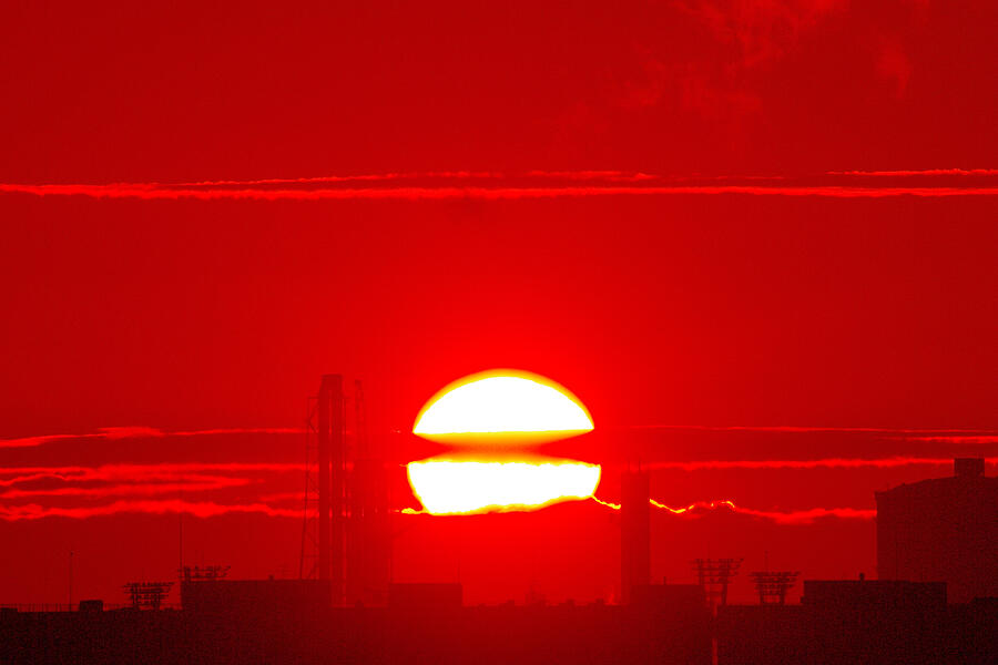 Sunrise Photograph by Hitoshi Nishimura
