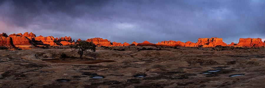 Sunrise Hits the Rocks Photograph by Kelly VanDellen