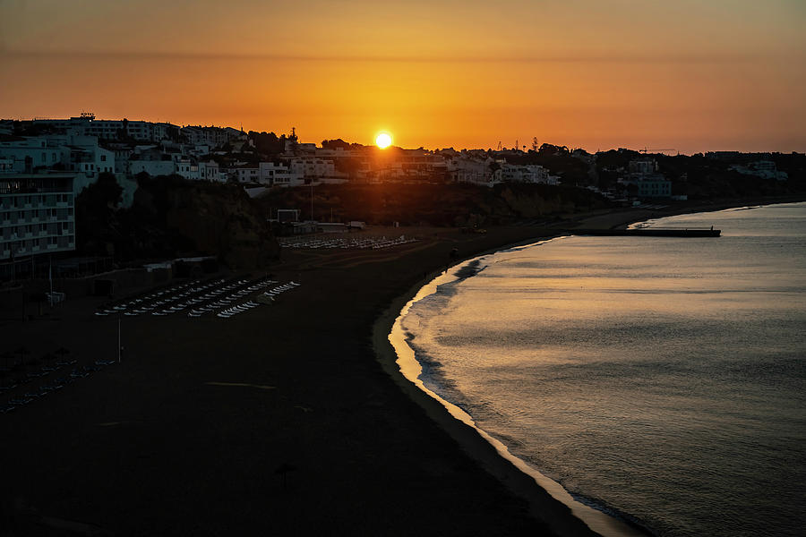 Sunrise in Albuferia, Portugal Photograph by Sven Brogren