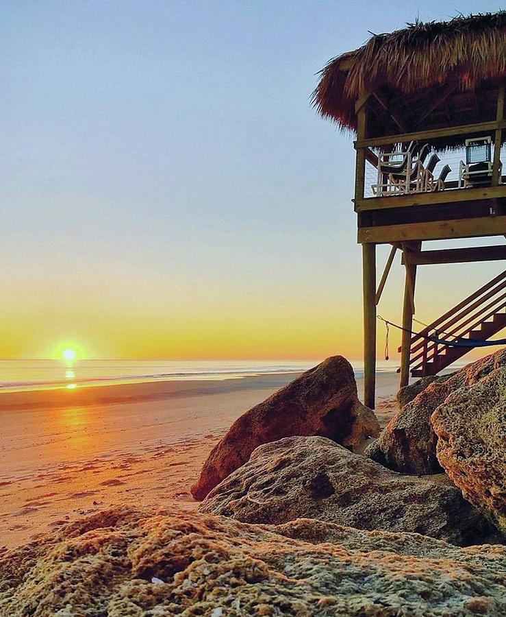 Sunrise In Bethune Beach Photograph by Cathy Rose Rader Fine Art America